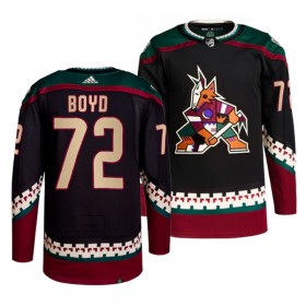 Arizona Coyotes tröja Travis Boyd 72 Adidas Svart Authentic - NHL Tröjor Herr